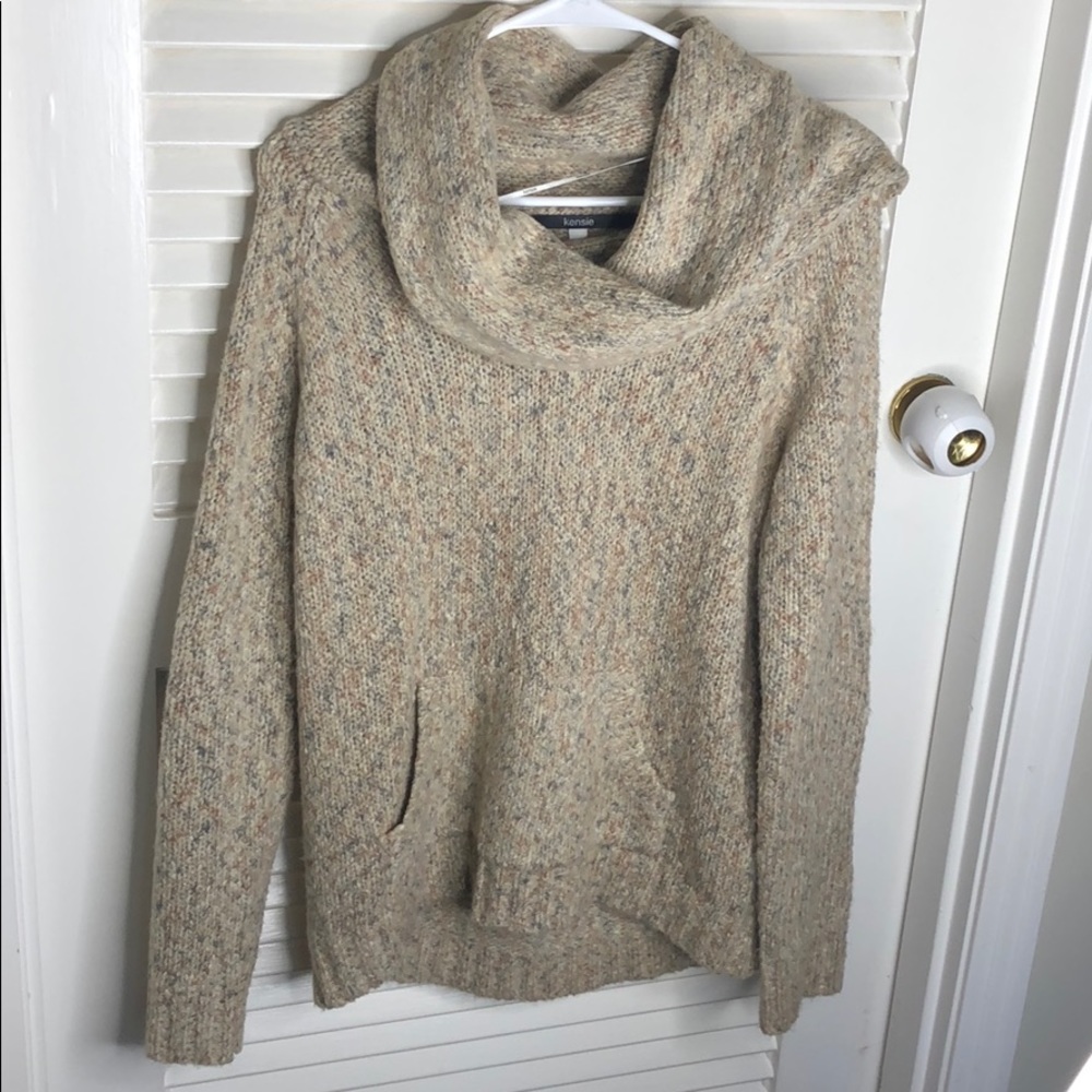 Cowl neck sweater